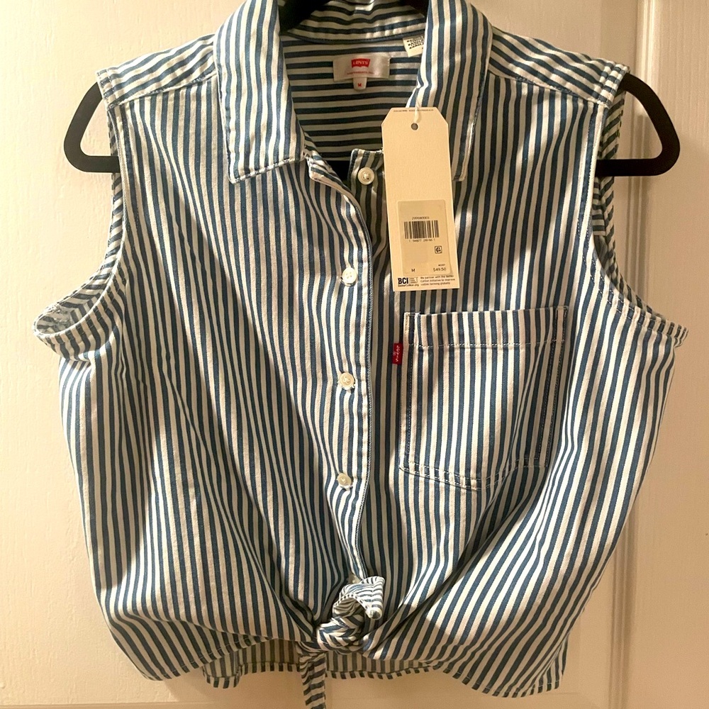 Levi’s Striped Top - Brand New with Tags